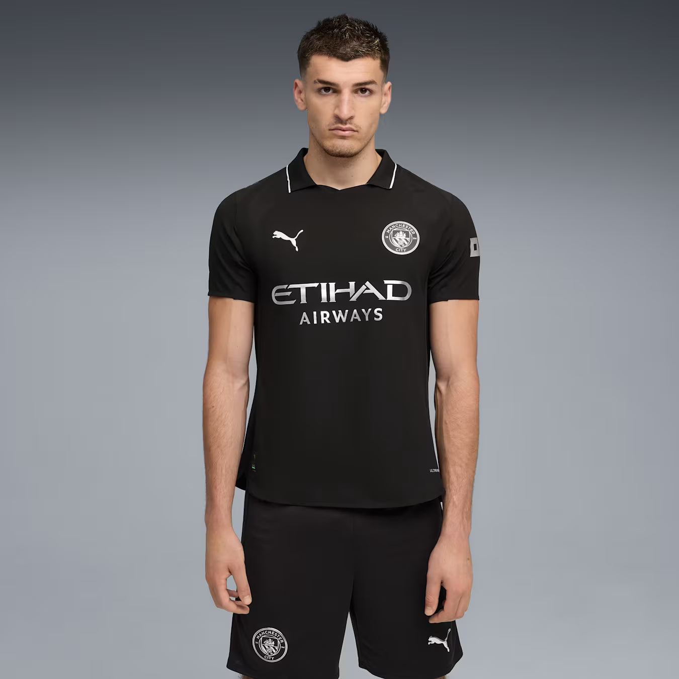 Manchester City 25/26 Away Authentic + Free Shorts